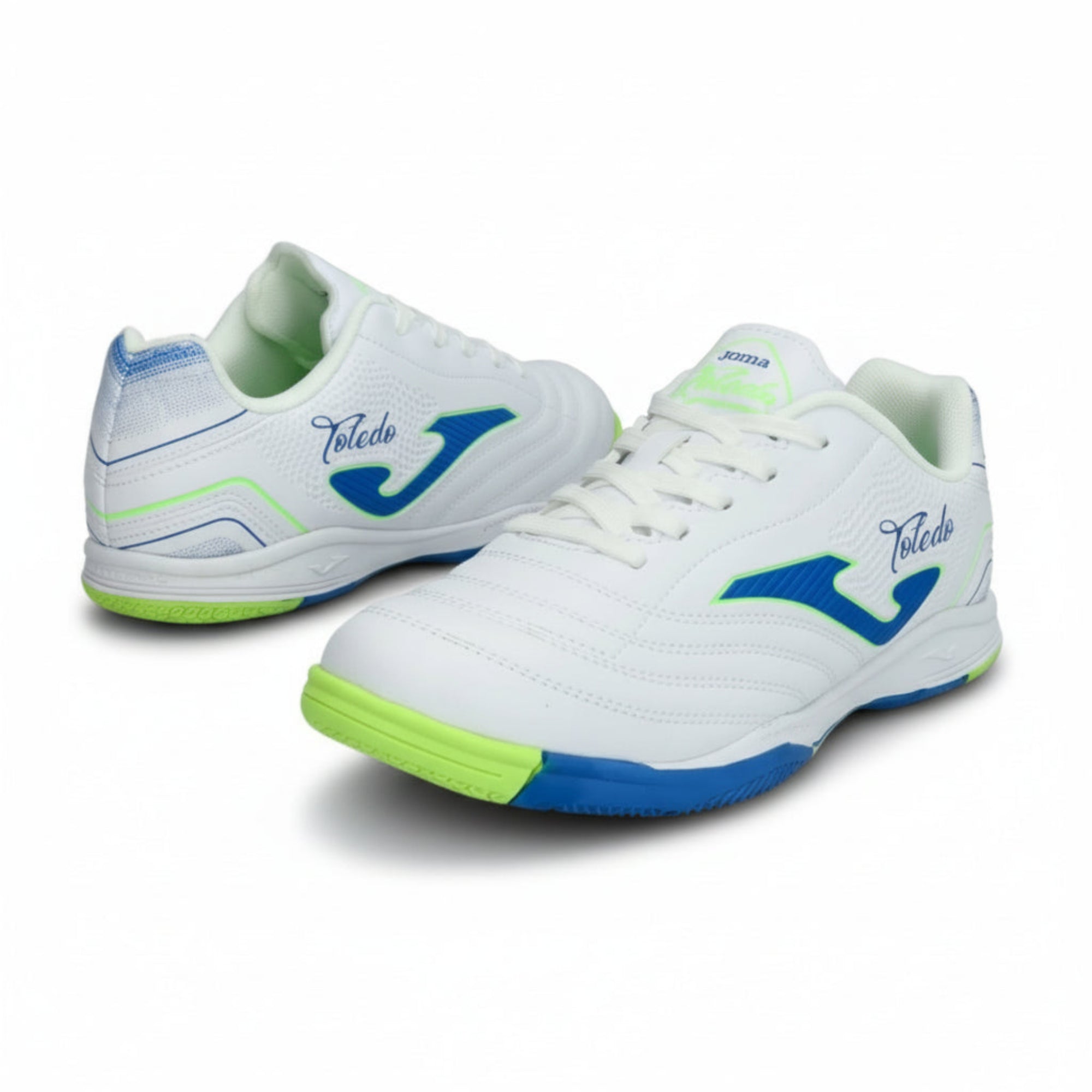 Joma Toledo 2402 IN Junior Side- White with high-quality shoes designed for playing