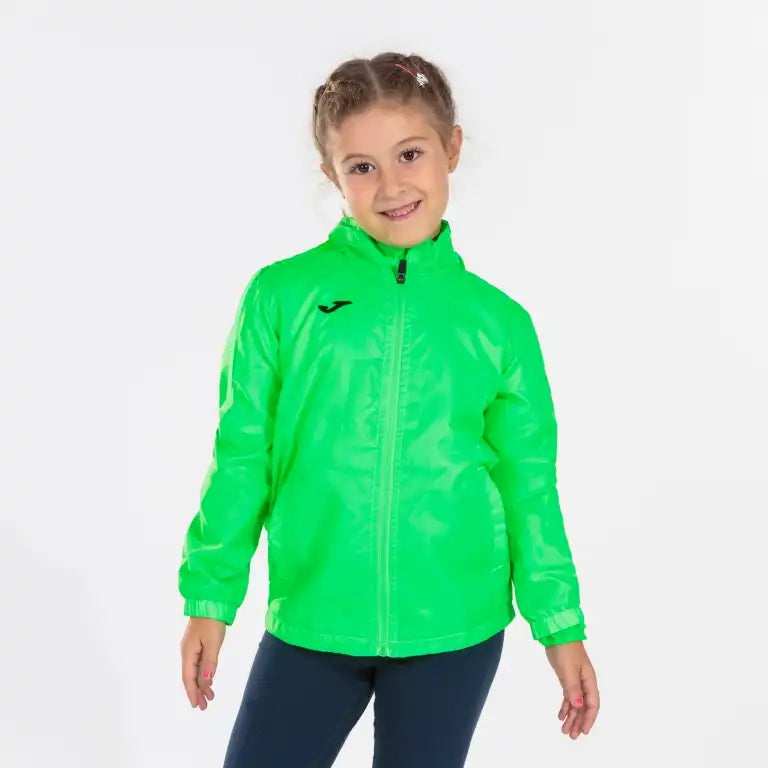 Joma Iris Open Raincoat Zipper Closure