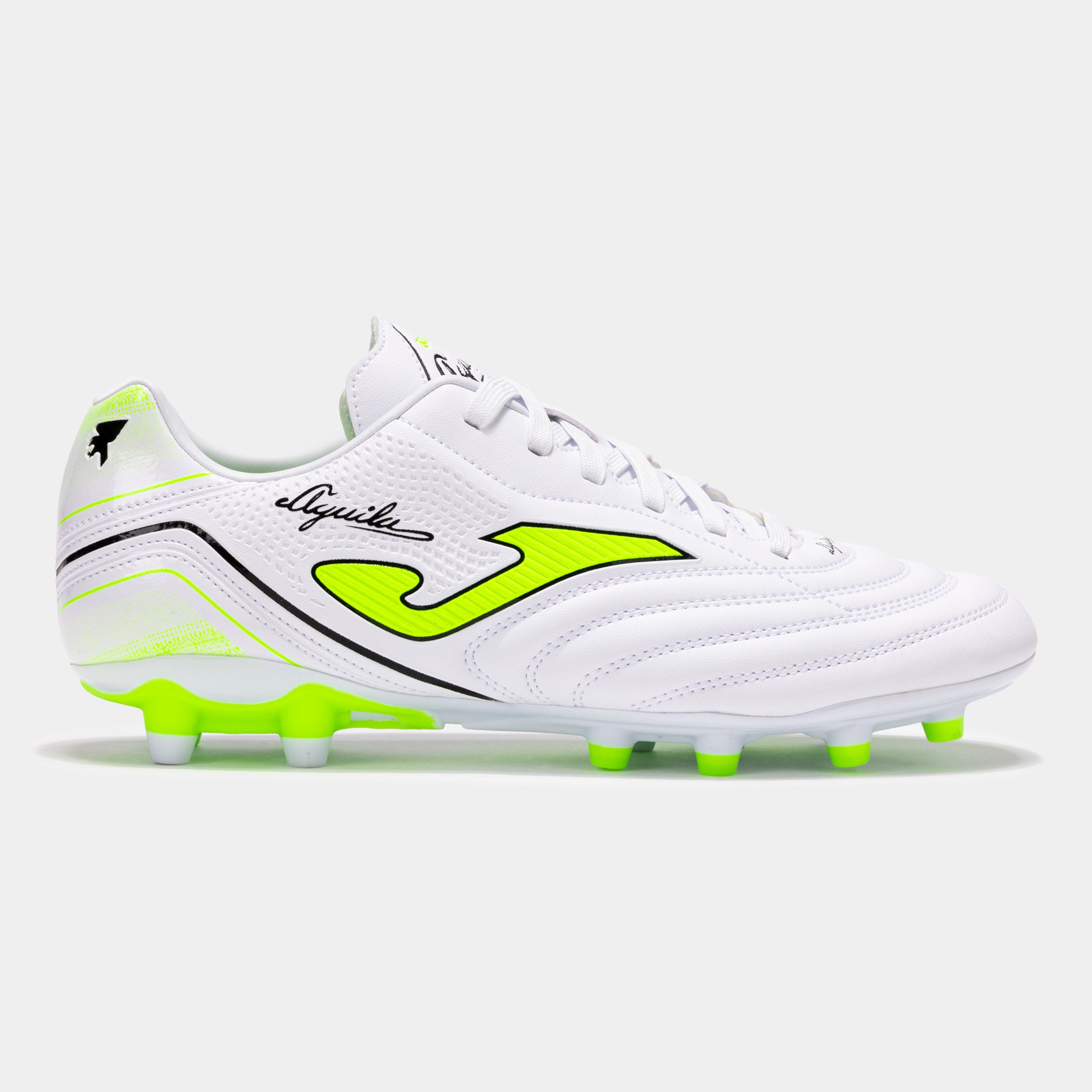 Joma Men's Aguila 2502 Firm Ground (FG) Soccer Cleats - White