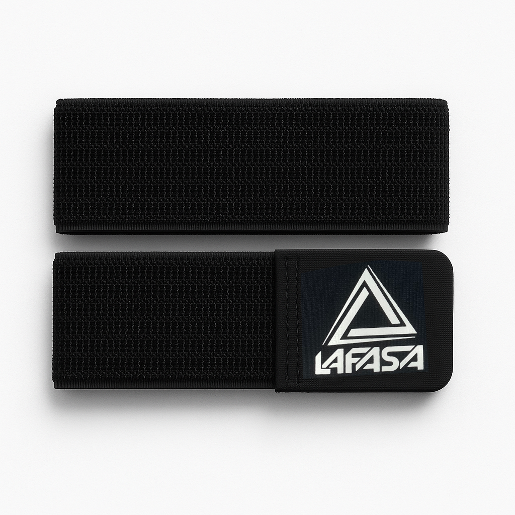 Shin guard band black Lafasa