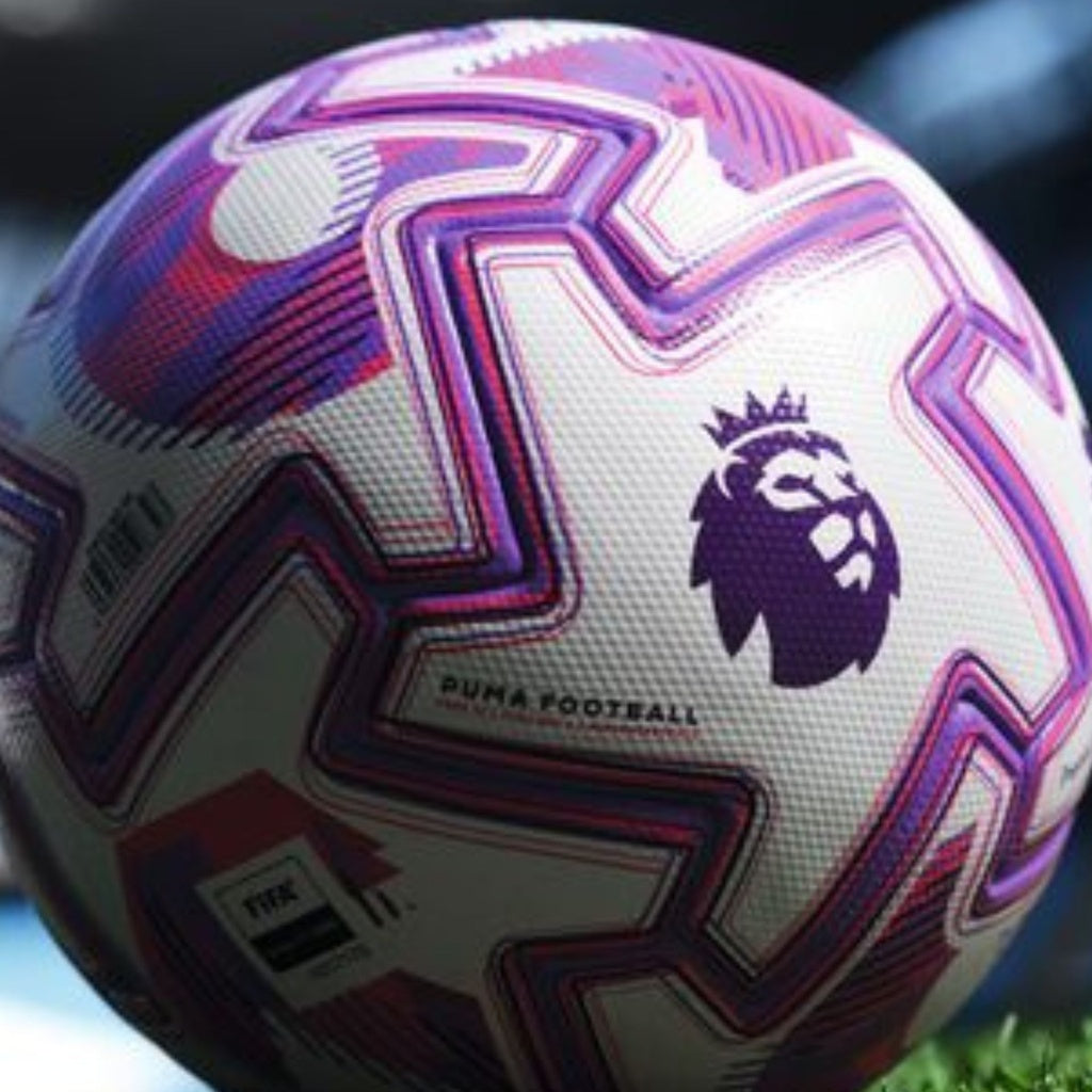 Premier League Soccer Ball 3LSportive Pink White