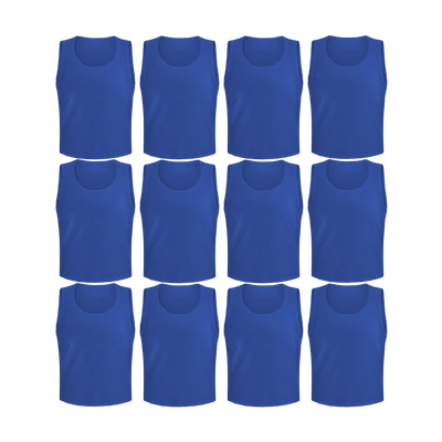 Team Practice Mesh Scrimmage Vests Sport Pinnies Training Bibs (12 Pieces)