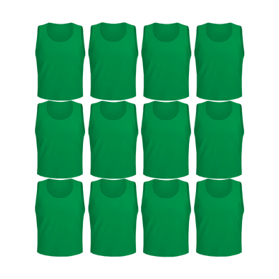 Team Practice Mesh Scrimmage Vests Sport Pinnies Training Bibs (12 Pieces)