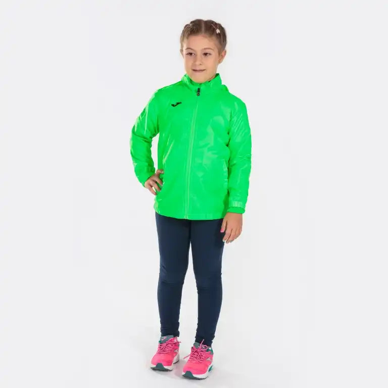 Joma Iris Open Raincoat Zipper Closure