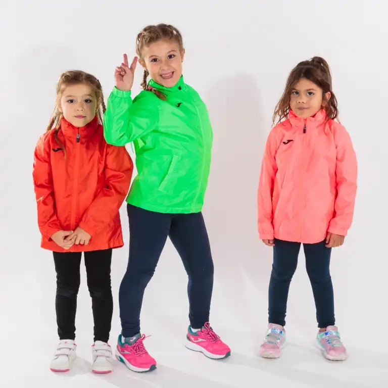 Joma Iris Open Raincoat Zipper Closure