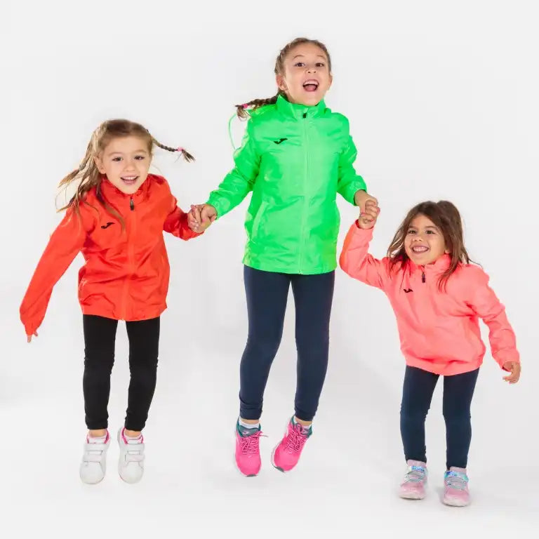 Joma Iris Open Raincoat Zipper Closure