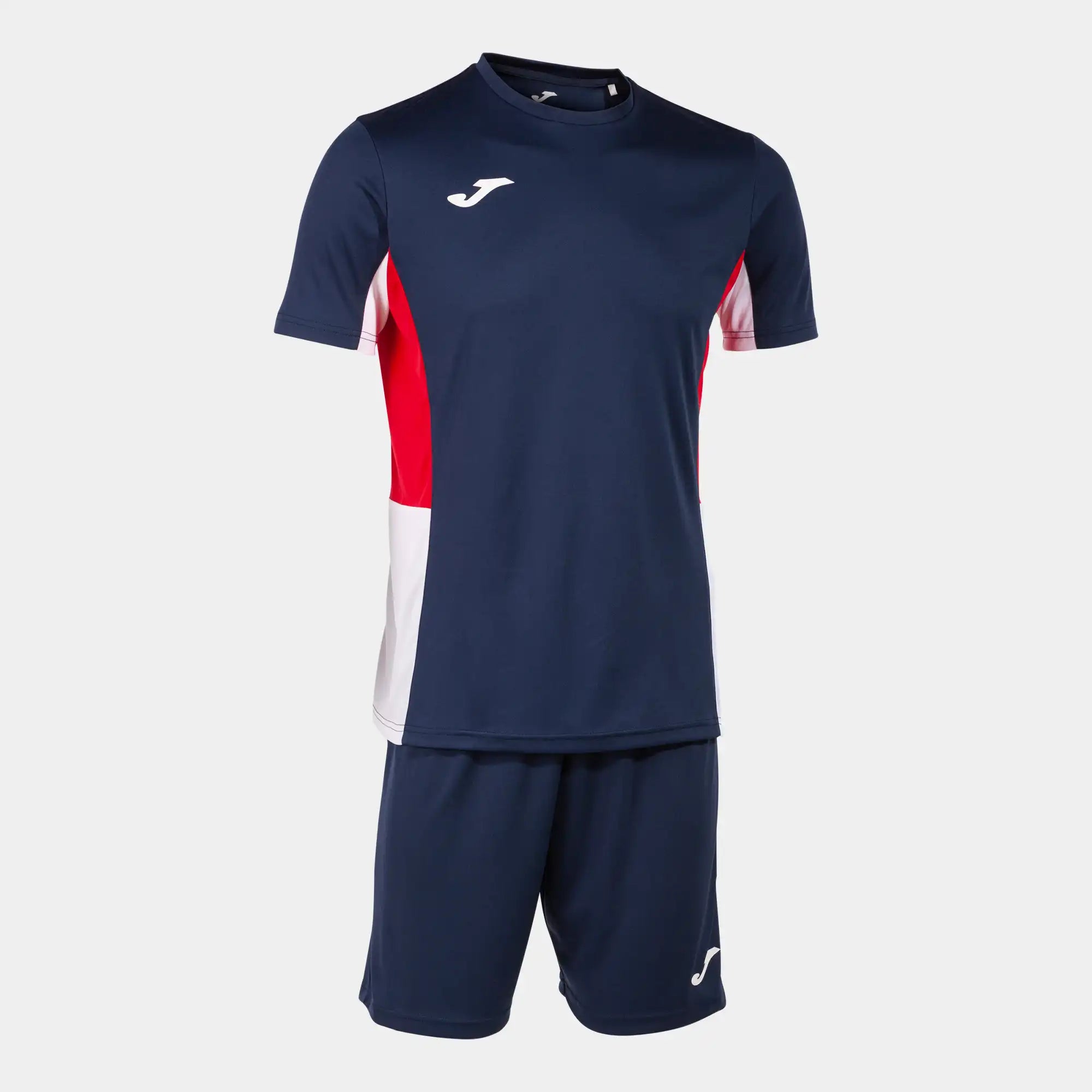 Detail view of Joma Danubio II men’s soccer shorts