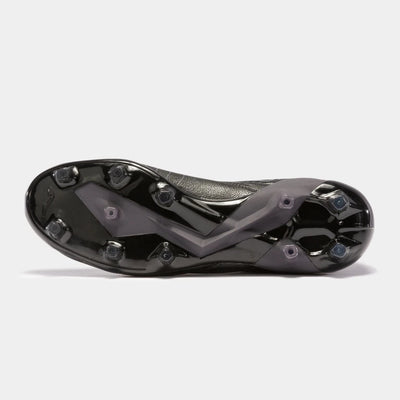 Joma Score 2301 FG soccer shoes in black with studded outsole