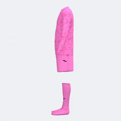Pink Joma Zamora IX padded goalkeeper kit for match and training