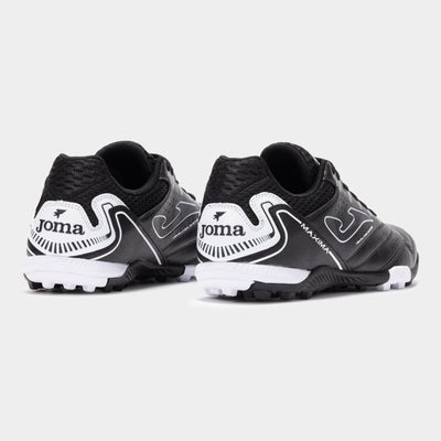 Joma Maxima 2501 durable turf soccer shoes in black