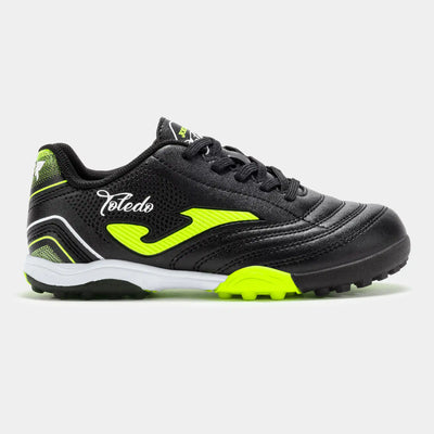 Joma Toledo Jr 2501 Kids/Youth Turf Soccer Shoes - Black
