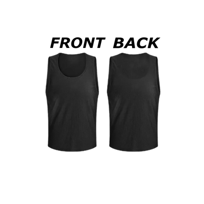 Team Practice Mesh Scrimmage Vests Sport Pinnies Training Bibs (6 Pieces)