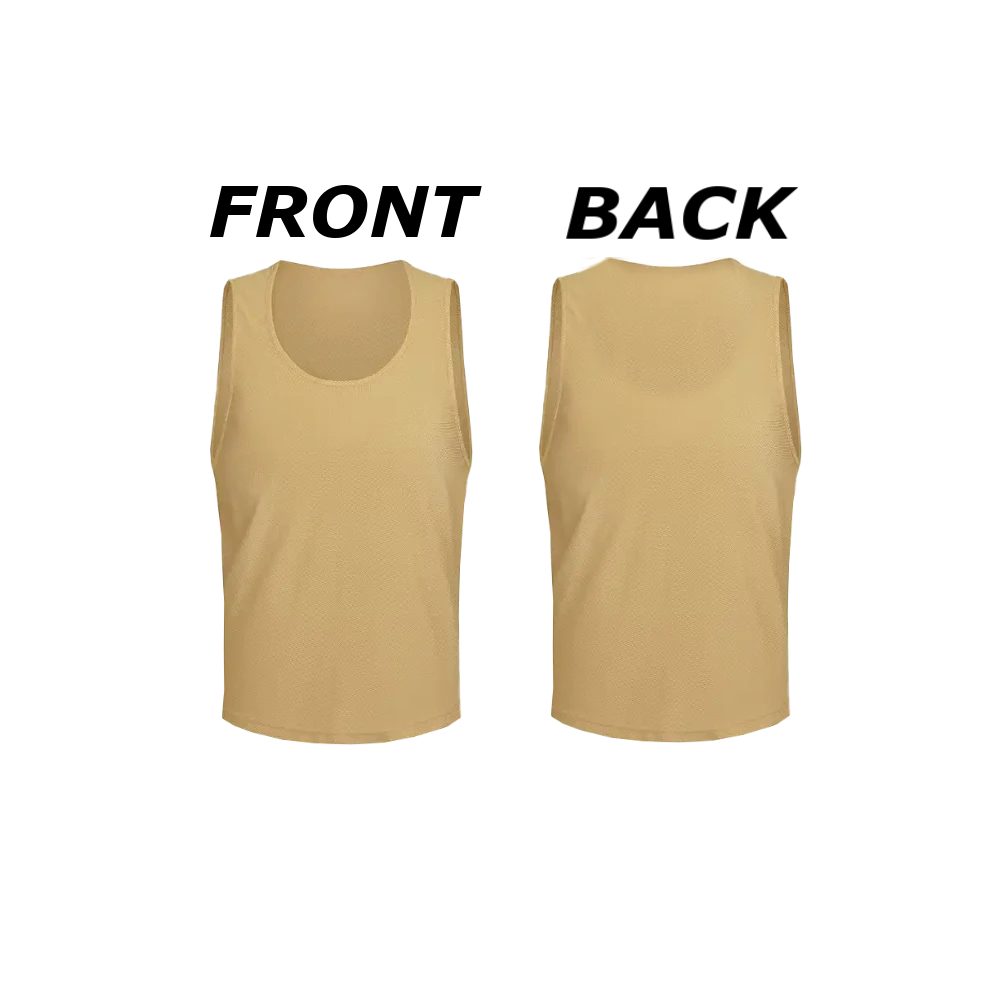 Team Practice Mesh Scrimmage Vests Sport Pinnies Training Bibs (12 Pieces)
