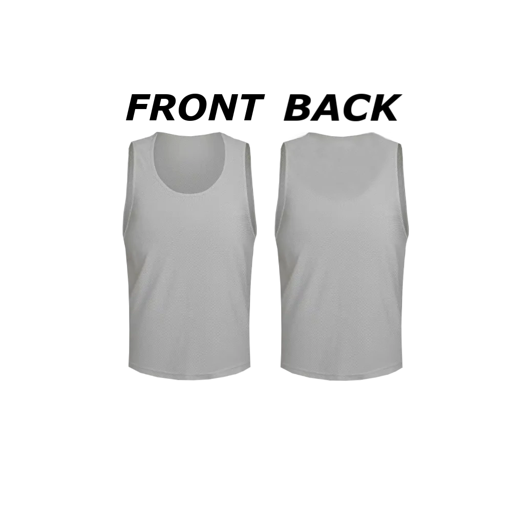 Team Practice Mesh Scrimmage Vests Sport Pinnies Training Bibs (12 Pieces)