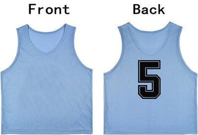 Training Mesh Sports Pinnies Numbered (1-12)
