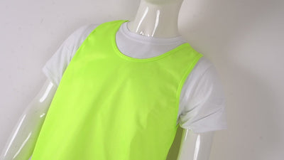 Team Practice Mesh Scrimmage Vests Sport Pinnies Training Bibs (12 Pieces)